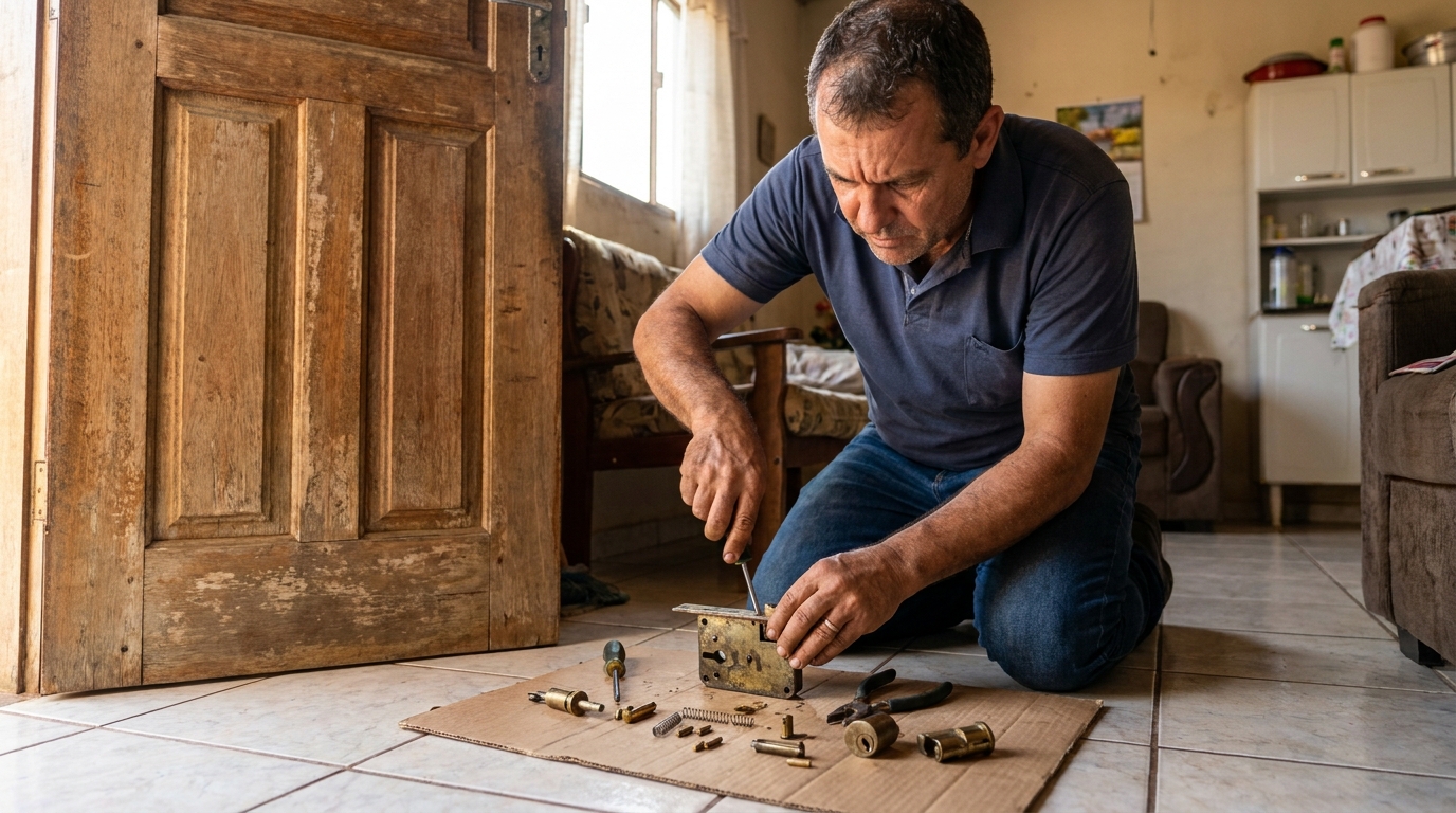 Reparo de Maçaneta em Feira de Santana‑BA